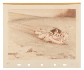 Little Faun and Baby Pegasus storyboard art