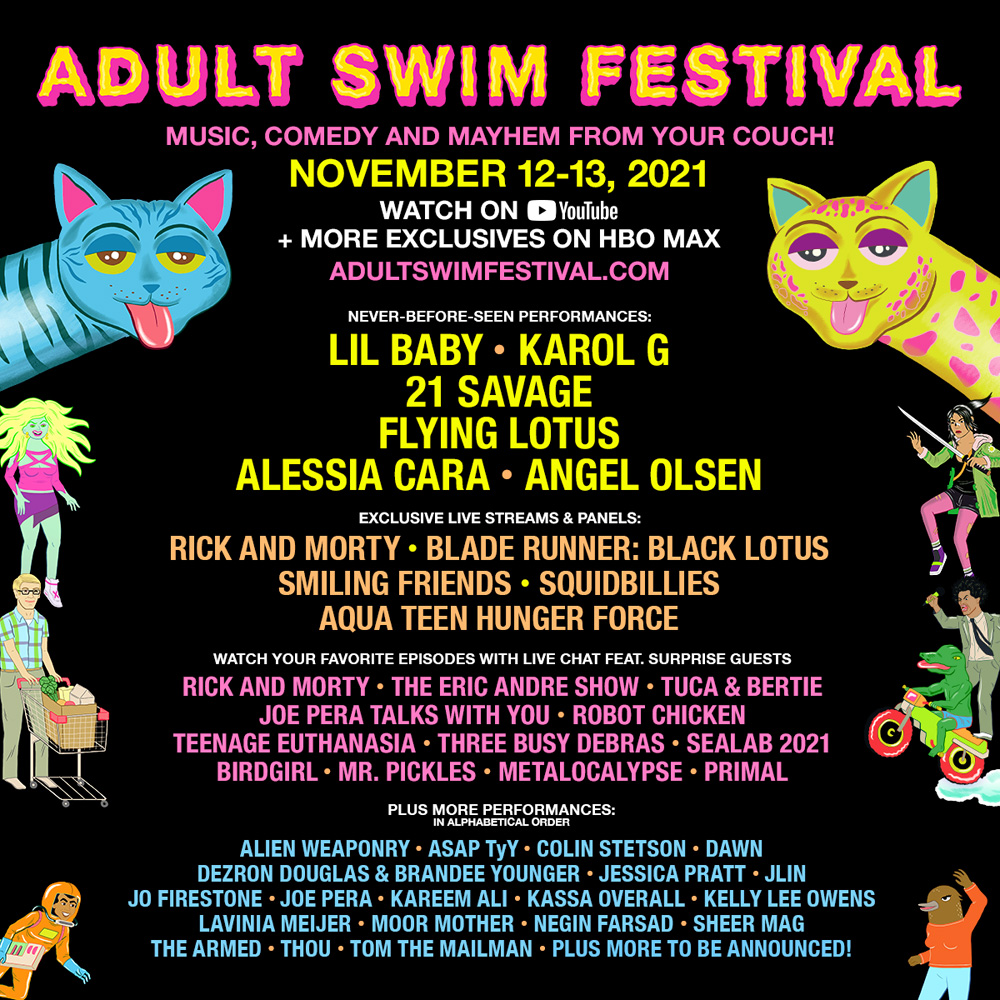Adult Swim Festival 2021 lineup
