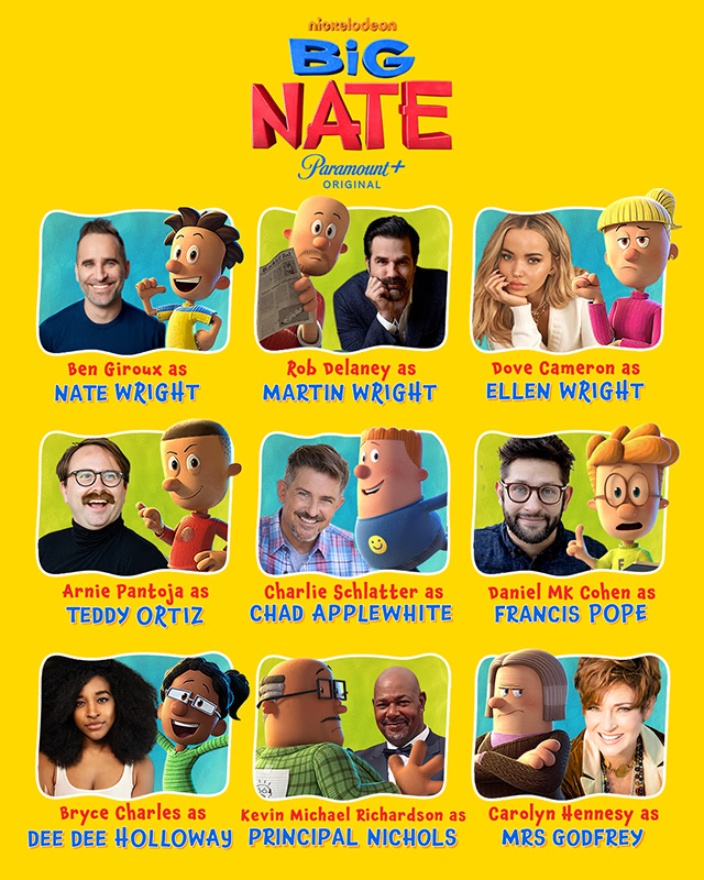Big Nate cast announcement