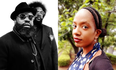L: Black Thought and Questlove [Photo: @iamsuede]. R: Latoya Raveneau [Photo: Megan Raveneau]