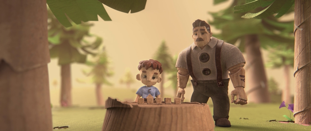 Boy in the Woods. Photo credit: Hype Animation Studios