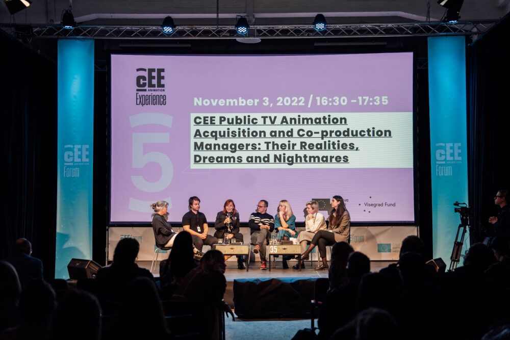 Broadcasters' panel, CEE Animation Forum 2022