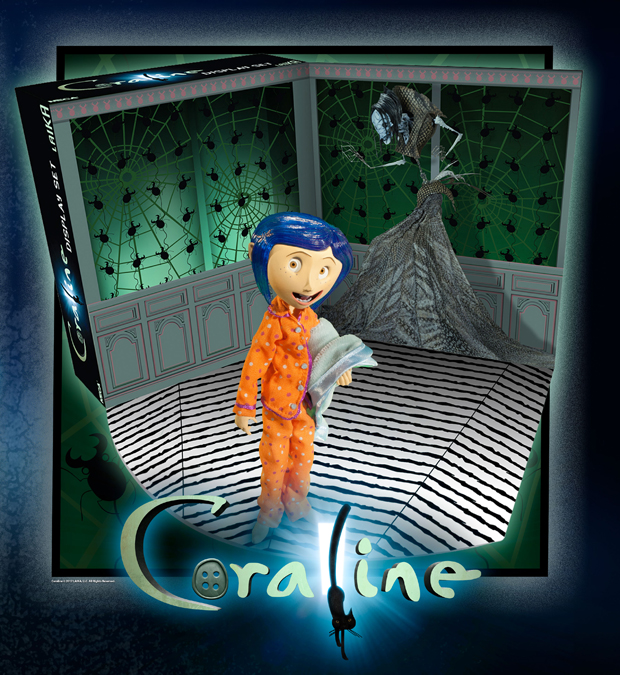Coraline in a Deluxe Display Box