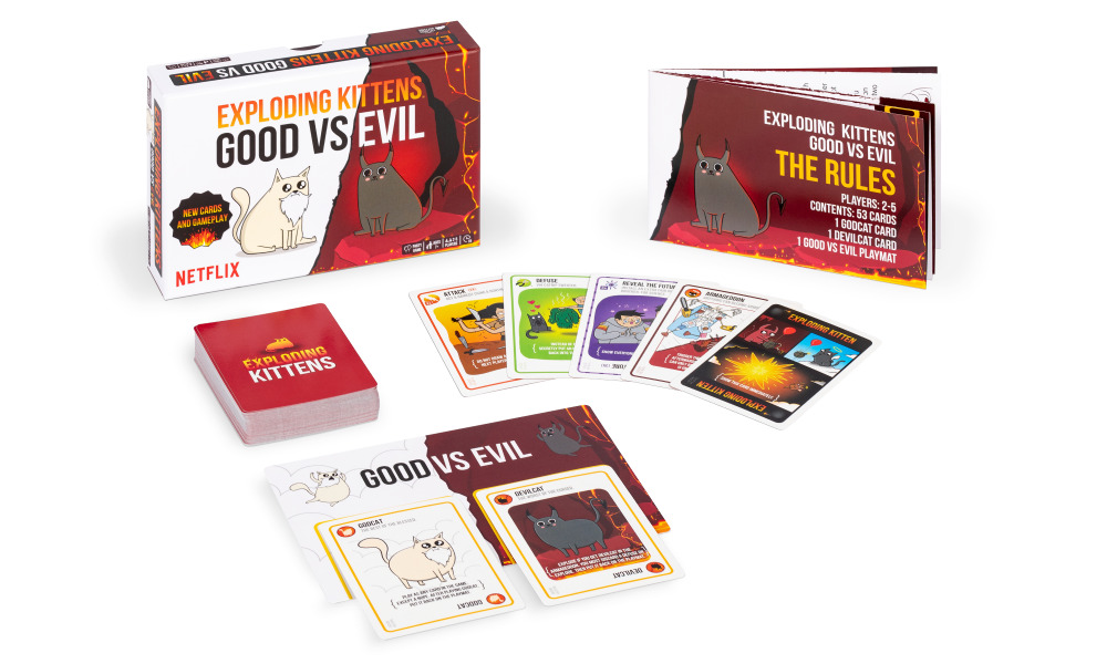 Exploding Kittens' Launches New Game Tied to Netflix Toon