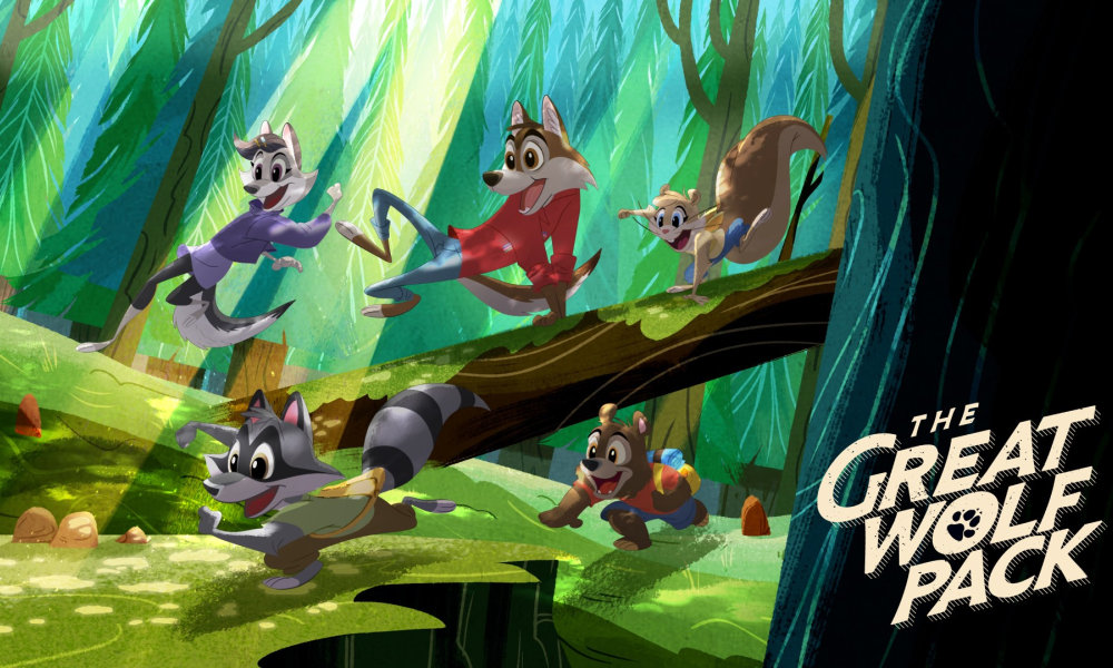 Great Wolf Ent. Unveils Characters' New Look for 'The Great Wolf Pack' |  Animation Magazine