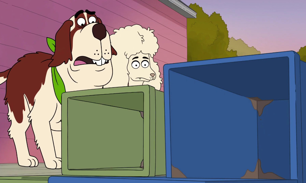 Clip: 'HouseBroken' Holiday Episode Investigates a Trashmas Mystery! |  Animation Magazine
