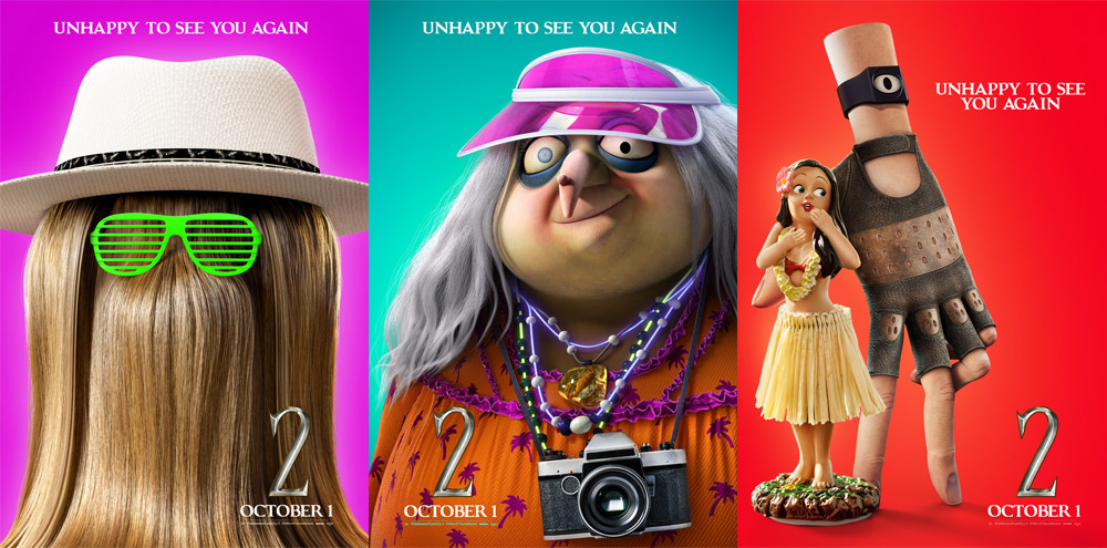Addams Family 2: Cousin Itt, Granny, and Thing