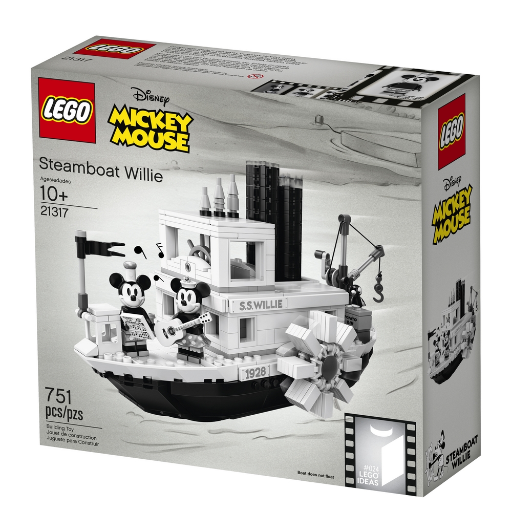 LEGO レゴ Steamboat Willie 蒸気船ウィリー 21317