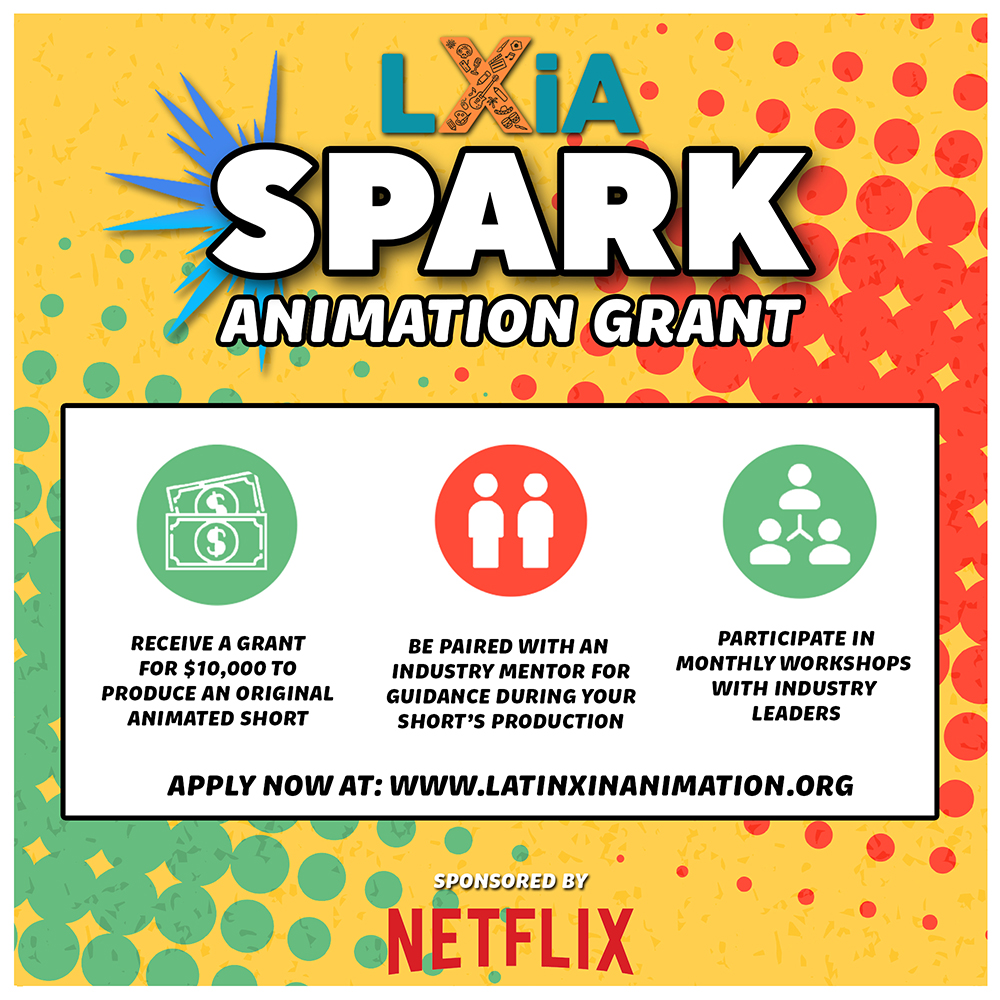 LatinX in Animation Launches Spark Animation Grant with Support from  Netflix | Animation Magazine