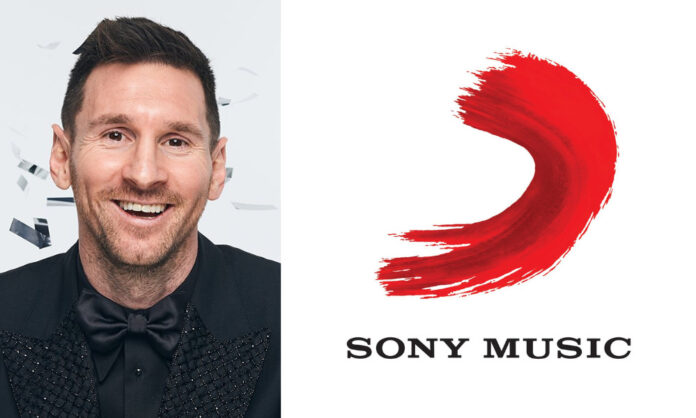 Lionel Messi Sony Music featured