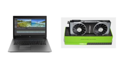 Nvidia GeForce RTX 2080 Ti & HP ZBook 17G6