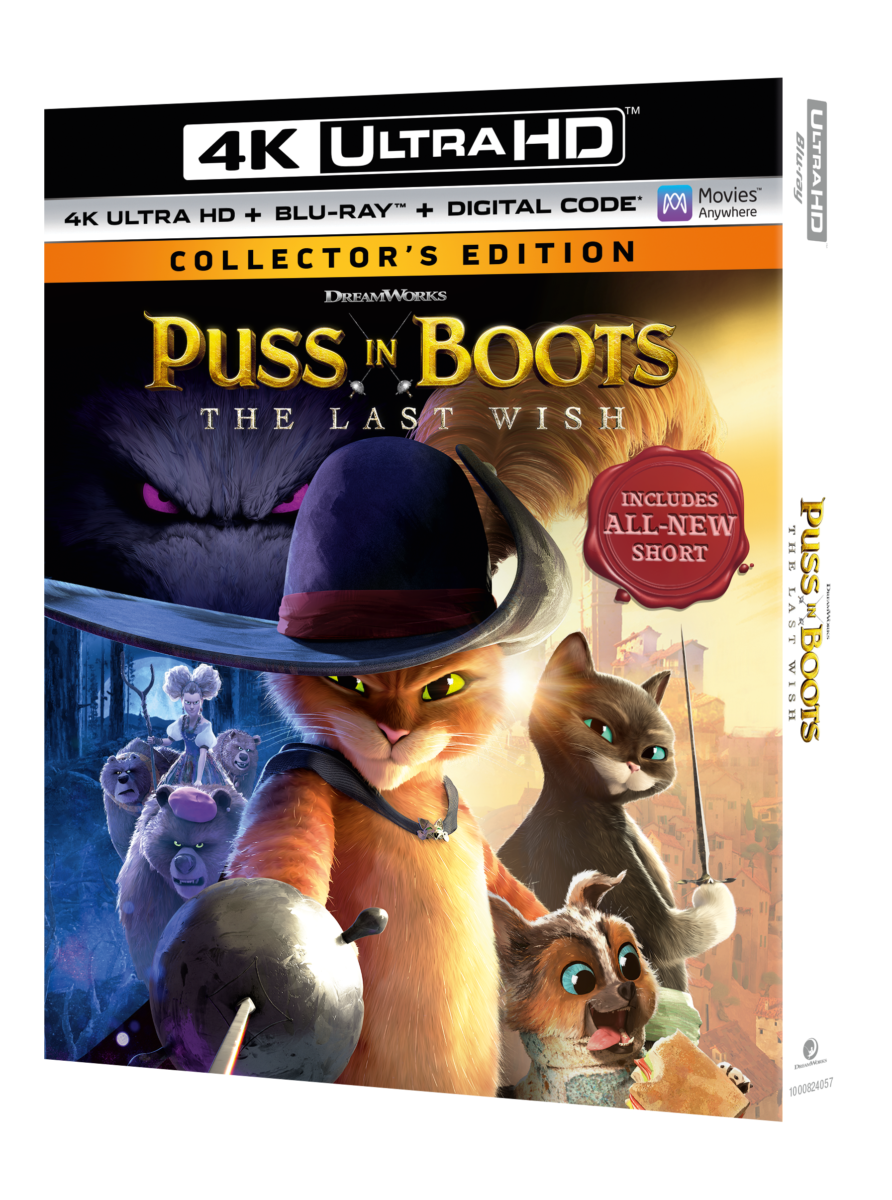 Puss in Boots: The Last Wish' Finds Next Life on Disc & Digital | Animation  Magazine