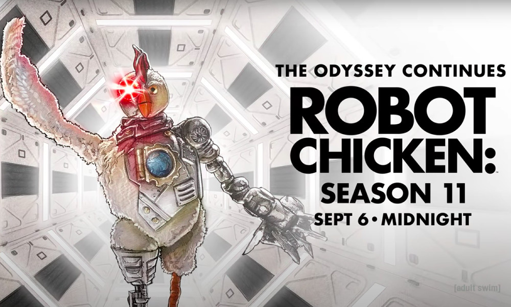 The 11th season of Robot Chicken premieres on Adult Swim on Sept. 6.