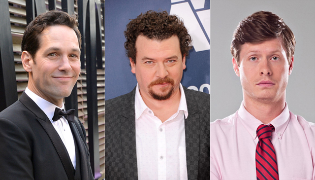 (from left) Paul Rudd, Danny McBride and Anders Holm