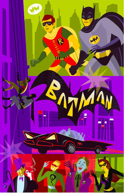 Batman Art by Alan Bodner