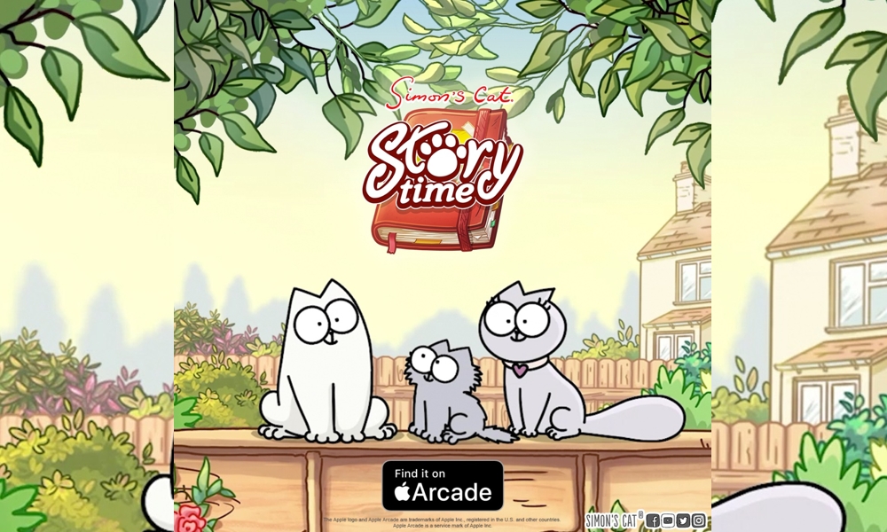 Simon’s Cat on Apple Arcade