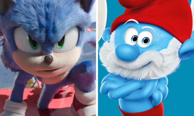 Paramount Slates 'Sonic the Hedgehog 3,' Pushes Back Smurfs