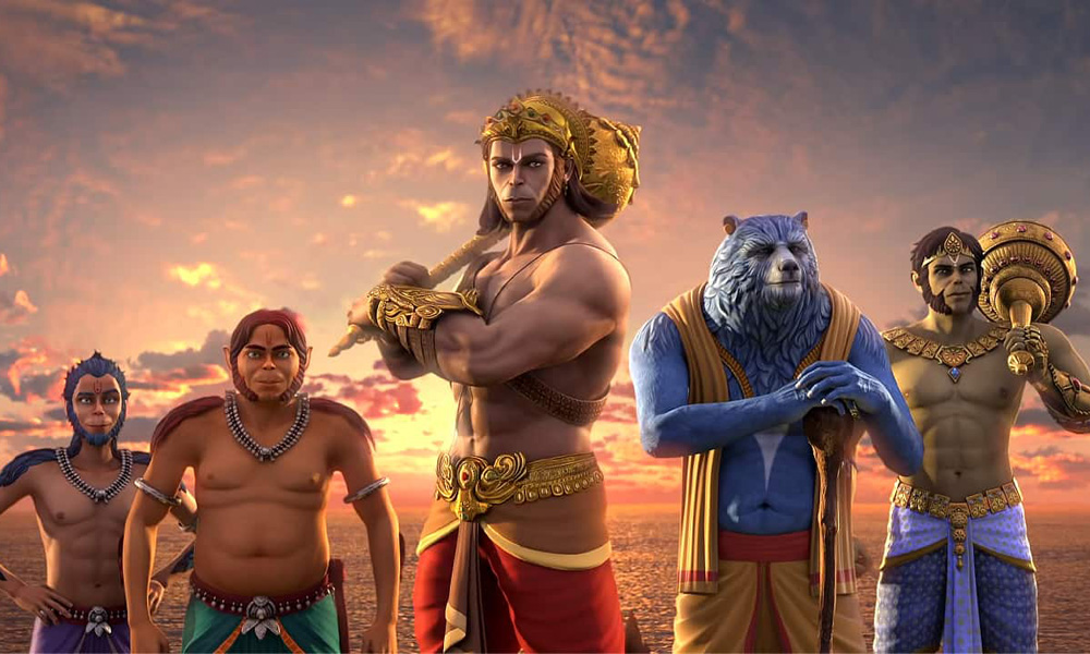 Awesome Lord Hanuman Animated Wallpaper HD Download for Mobile -  HinduWallpaper