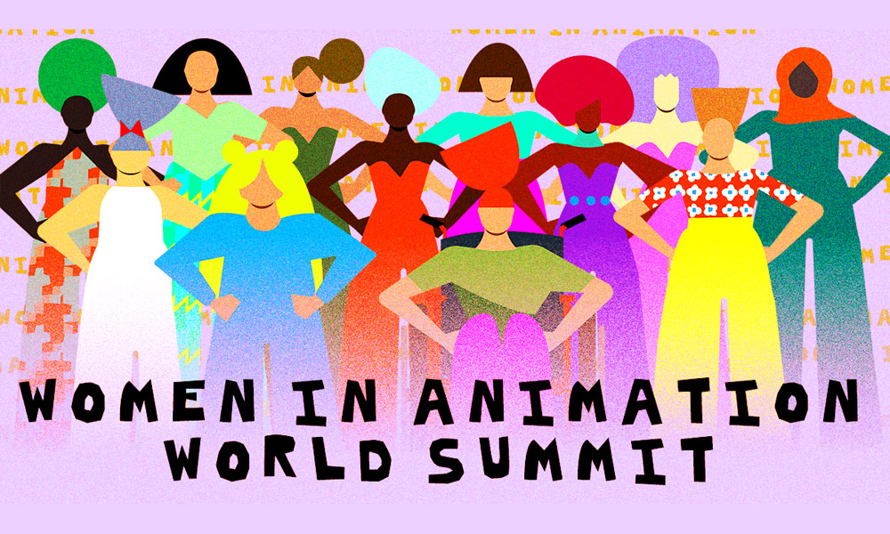 Artwork by Women in Animation World Summit 2021 featured artist Monica Ahanonu