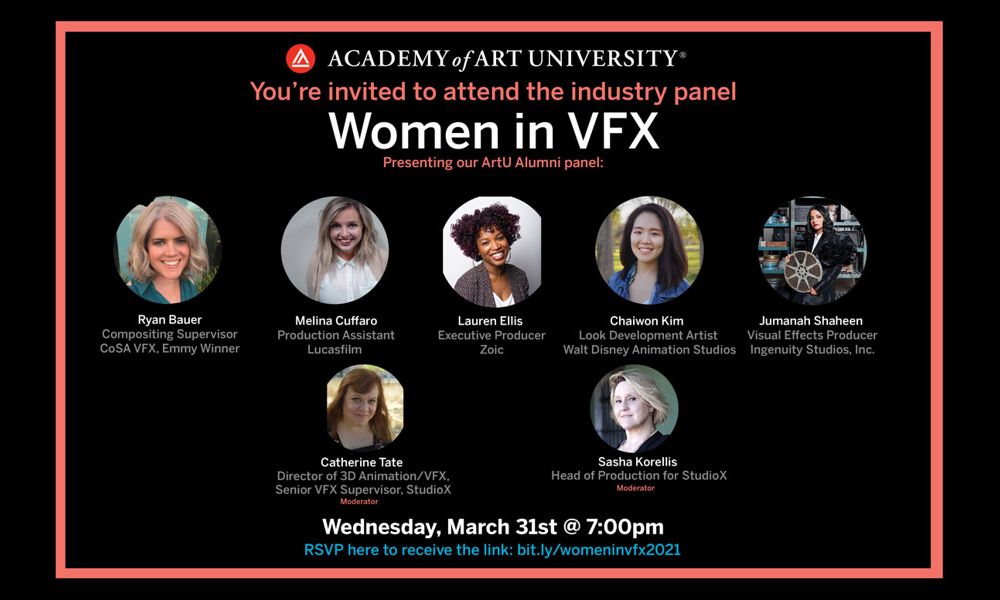 Academy of Art University Hosts Women in VFX Panel | Animation Magazine