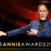 Coraline director Henry Selick accepted a Winsor McCay Award at the 47th Annie Awards.