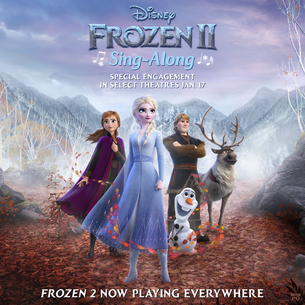 ‘Frozen II’ SingAlong Arrives in Theaters Jan. 17 Animation Magazine