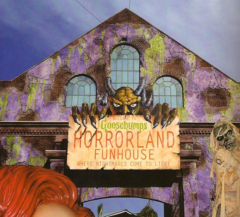 Goosebumps HorrorLand Funhouse, Walt Disney World, 1998. [@RL_Stine / Twitter]