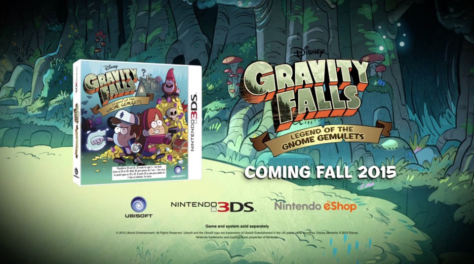 Gravity Falls' Game Set for 3DS