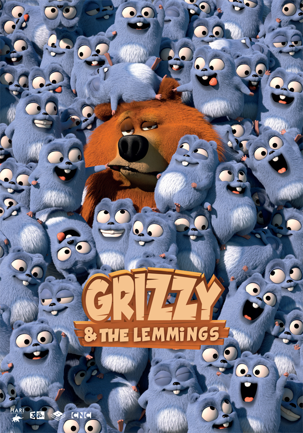 Grizzy e os lemmings png