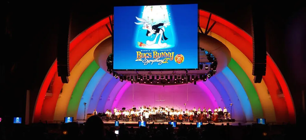 Bugs Bunny at the Symphony 2015. Photo c/o the Hollywood Bowl and the Los Angeles Philharmonic.