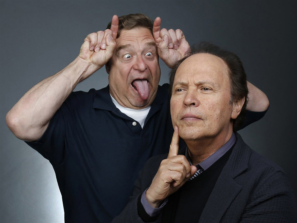 John Goodman (L) and Billy Crystal (R) promoting Monsters University in 2013. [Photo: Danny Moloshok/Reuters]