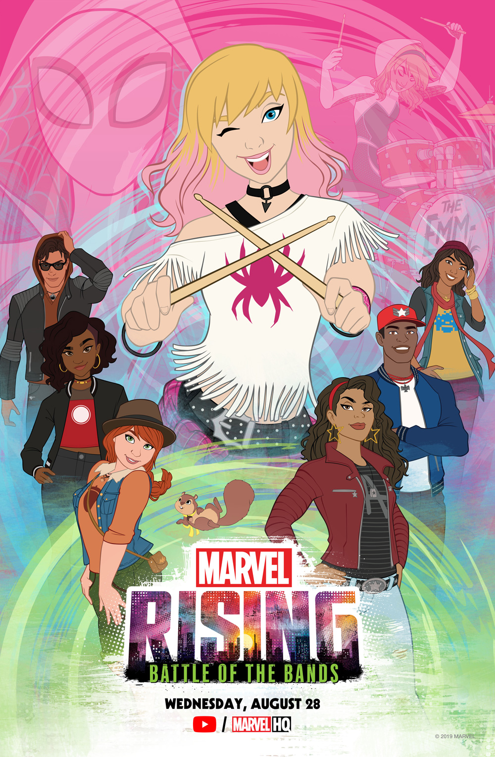 Marvel Rising: Battle of the Bands' Rocks on  Wednesday