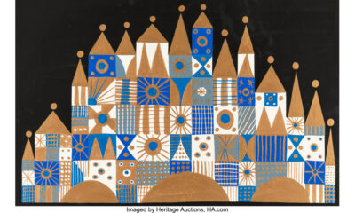 Mary Blair's It’s a Small World concept