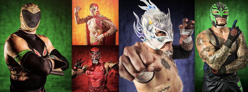 Masked Republic represents lucha libre stars such as Tinieblas Jr., Solar, Penta Zero M, Rey Fenix and Rey Mysterio.