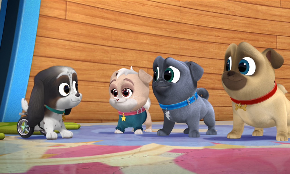 Puppy Dog Pals Behind The Voices Bingo Y Rolly Doblaje Youtube