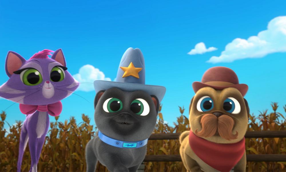 Clip: Shake Your Tail! Disney Junior's 'Puppy Dog Pals' Learn to Line Dance  | Animation Magazine