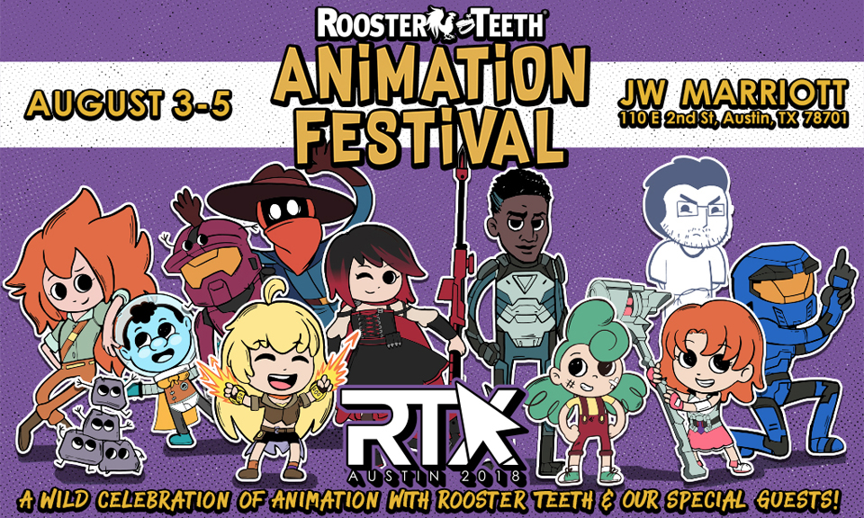 Frederator, Cyanide & Happiness Among Rooster Teeth Animation Fest Guests