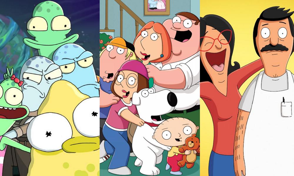 Solar Opposites, Family Guy, Bob's Burgers