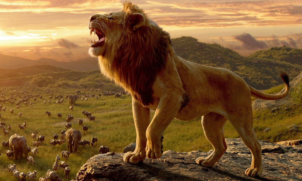 The Lion King remake offers new visuals.