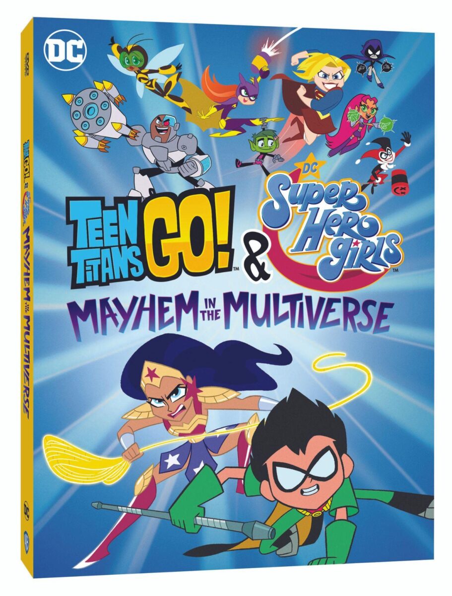 ¡Los jóvenes titanes van!  y DC Super Hero Girls: caos en el multiverso