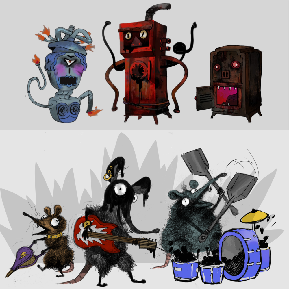 boilers and rats designs