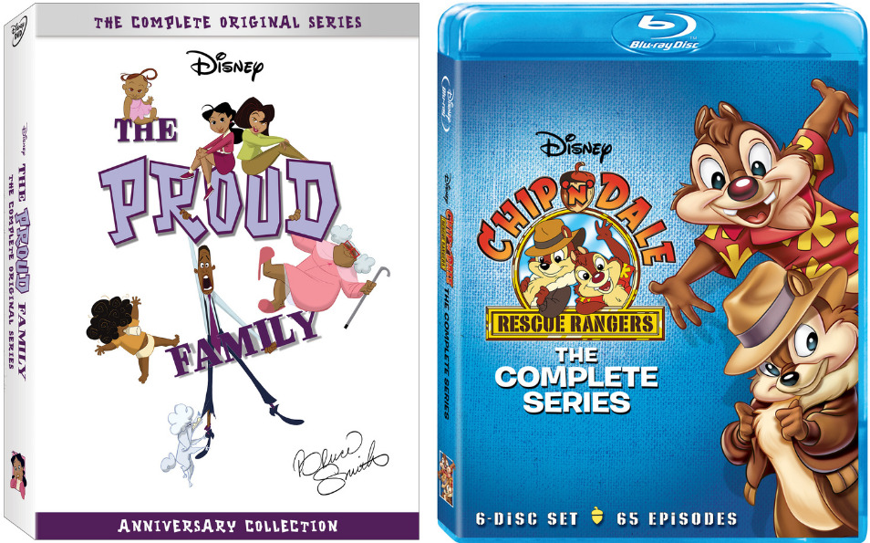 The Proud Family & Chip 'n' Dale box sets