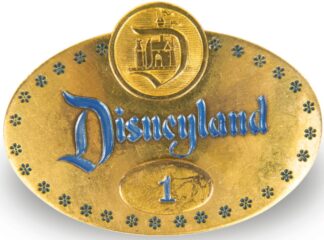 Walt's Disneyland Number 1 Badge